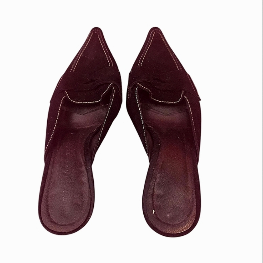 Martinez Valero | Black Kitten Heel | Size 7.5 Narrow